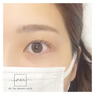 マツエク・マツパ アイブロウ Na0 .en ornerのマツエク・マツパデザイン