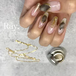 ネイル Ray. ／綺麗目ニュアンスのネイルデザイン