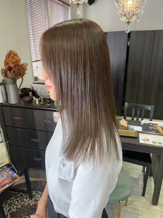 ロング 韓国ボブ👩🇰🇷 小野絢未のヘアスタイル