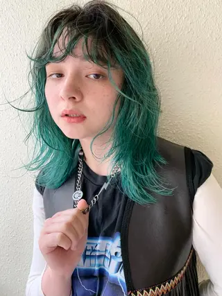 ロング すぎもと さき⚡️ 朝ラク・*パーマのヘアスタイル