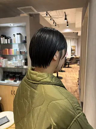 ショート 重里 瑠花のヘアスタイル