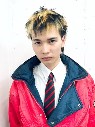 メンズ MONIQA原宿所属・24時間受付🌈ブリ ーチ特化RYUTOのヘアスタイル