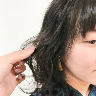 ミディアム カラー 🌈限定価格🌈 鈴木　瑛輔のヘアスタイル