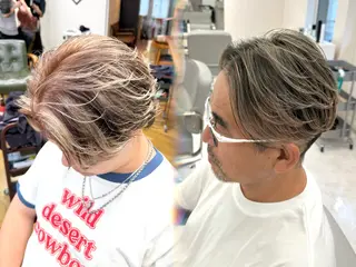 メンズ 【バレイヤージュ】 🔥メンズRYUTAのヘアスタイル
