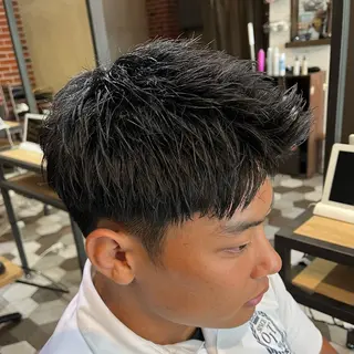 ショート メンズ メンズ専門 ／加地光尊のヘアスタイル