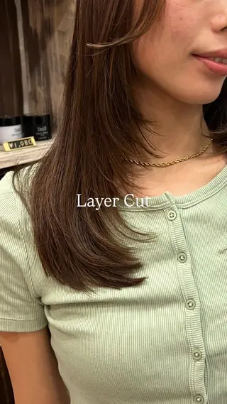 セミロング gite所属・✨艶カラー✨髪質改善 manaのヘアスタイル