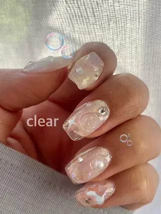 ミディアム LB.nail天王寺店所属・LB.naill SAEのネイルデザイン