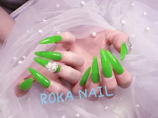 ネイル 長さだし専門店 ROKANAILのネイルデザイン