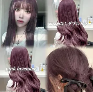 ロング 韓国ガーリー🤍ハイ トーン🤍Ayanaのヘアスタイル