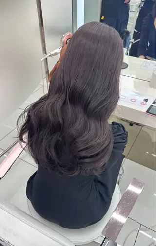 ロング 透明感艶カラー /銀座/佐々木夏泉のヘアスタイル