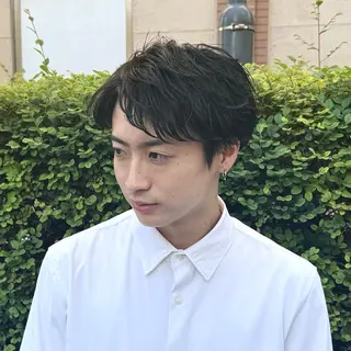 パーマ メンズ 柏メンズカットパーマ NO.1タイチのヘアスタイル