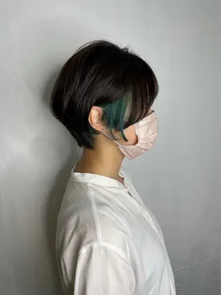 ショート ✨推し活カラー💜 MISAKIのヘアスタイル