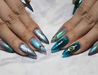 ネイル 7nail所属・なんば7nail YUZUHAのネイルデザイン