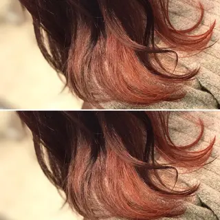 セミロング ロング カラー パーマ tetote天王寺店所属・SHOTA 大人ショートのヘアスタイル