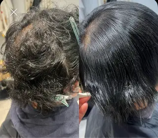シミズ リホのヘアスタイル