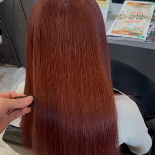 ロング Agu hair aubel 長岡古正寺所属・🩷縮毛矯正特化🩷 ブリーチ毛でも可のヘアスタイル