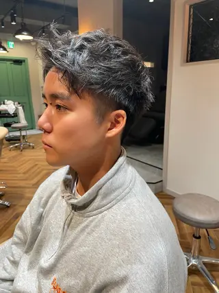 ショート メンズ eyesburg W/est所属・ショートボブ 村上のヘアスタイル