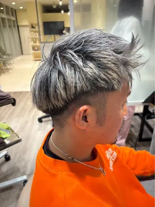 カラー メンズ hair＆make EARTH センター南店所属・メンズ特化🌈 石原衛志🌈のヘアスタイル