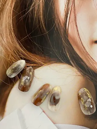 ネイル 中谷 明日香のヘアスタイル