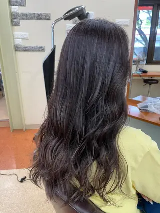 ロング カラー 【ニュアンスカラー・ 髪質改善】スズキカナのヘアスタイル