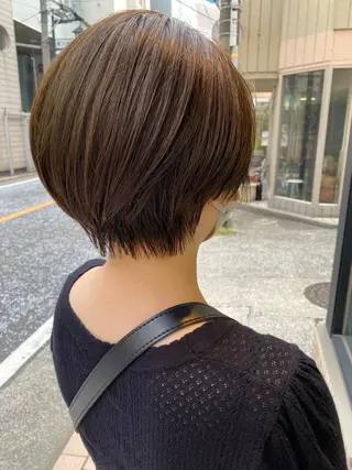 ショート カラー NICA所属・陶山 直樹のヘアスタイル