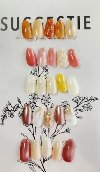 ネイル 鈴木 憂維のネイルデザイン