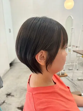 ショート ROMMY.所属・大木 華のヘアスタイル