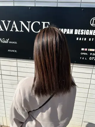 ロング カラー 一樹ハイトーン/ブリ ーチ/透明感カラーのヘアスタイル