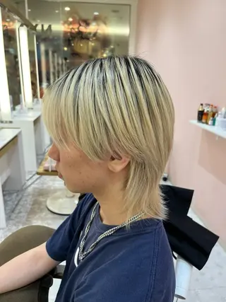 ミディアム メンズ 🫧メンズカット カラー/愛莉🫧のヘアスタイル