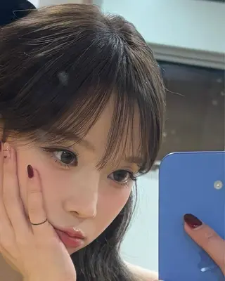 セミロング カラー 新宿 似合わせカラー HINAのヘアスタイル