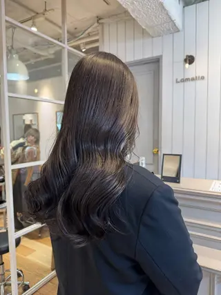 ロング カラー 艶カラー 🤍🫧/makoのヘアスタイル