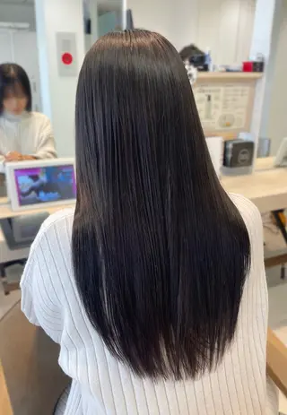 ロング かずや🍀/髪質改善 /艶髪カラー/眉毛のヘアスタイル