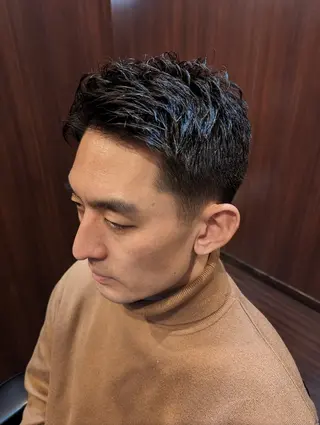 ショート ヒロ銀座所属・横須賀和也 ヒロ銀座一丁目のヘアスタイル