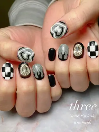 ネイル three Nail&Eyeのネイルデザイン