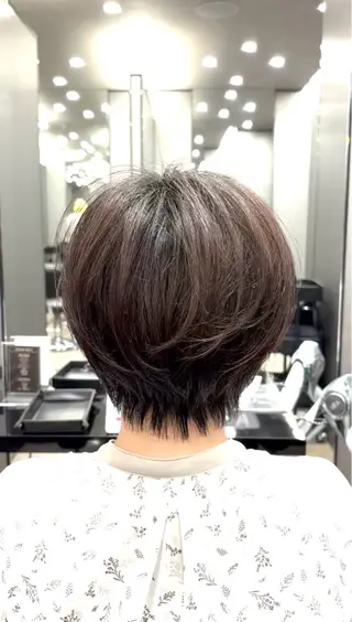 ショート HARUKI  MINATO Japan広島紙屋町店所属・hmj紙屋町店 脊戸智志のヘアスタイル
