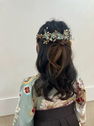 ヘアアレンジ yukari 艶髪ヘアのヘアスタイル