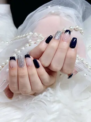 ネイル 🎀Mai 🎀12/17空✩⡱のネイルデザイン