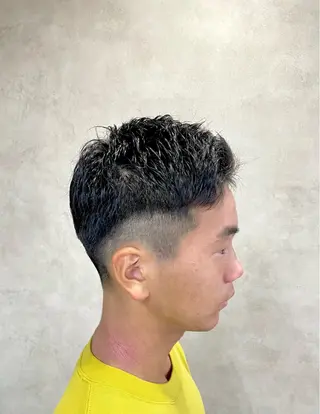 ショート 清潔感×束感ヘア🔥 メンズ専門篠原のヘアスタイル