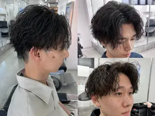 パーマ メンズ 土岐 仁/メンズ専門 パーマ特化美容師🌀のヘアスタイル