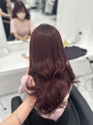 カラー 暗め透明感カラー💞 横浜UNITED💞のヘアスタイル