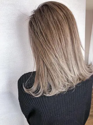 ミディアム 似合わせカット０円！ MASATOのヘアスタイル