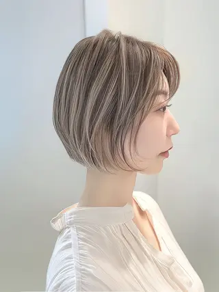 ショート 潤いの持続するカラー /中村拓夢のヘアスタイル