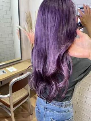 ロング もり まりものヘアスタイル