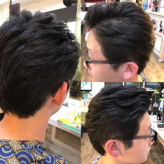 ショート メンズ 赤羽、髪質改善サロン 吉野リョウスケのヘアスタイル
