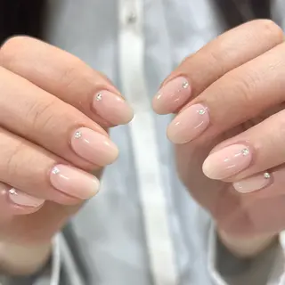 ネイル 🎀チーク/ちゅるん 🫧chisa🎀のネイルデザイン