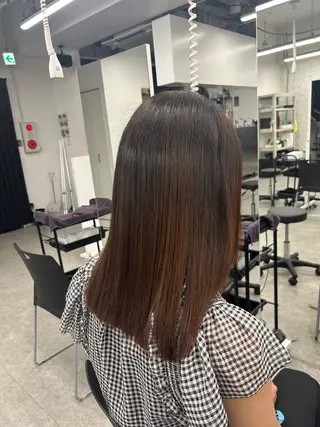 ロング カラー 海外風ブリーチなし 🫒Rion🫒🩶のヘアスタイル