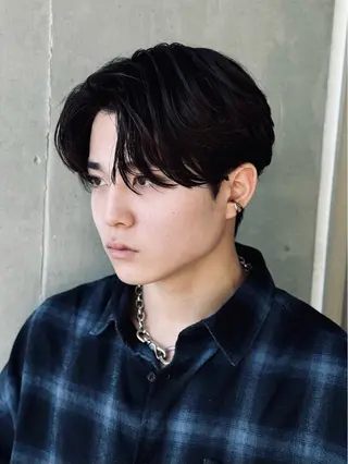 メンズ 根本 彩永のヘアスタイル