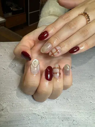 ネイル nail&eyelash mate所属・京都/東向日/桂 ayumiのネイルデザイン