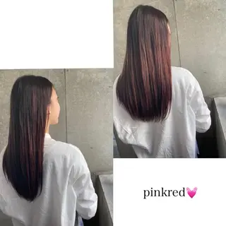 ロング カラー nagisa /縮毛矯正のヘアスタイル