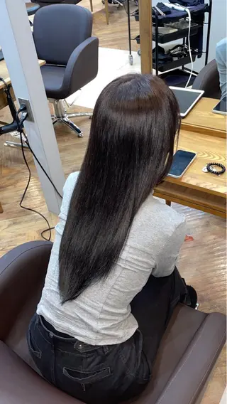 ロング flammeum 伊勢崎所属・⠀ ⠀ アリサ🎀🫧のヘアスタイル